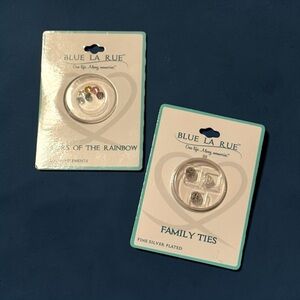 Blue La Rue floating charms for bracelet/necklace (charms NWT for sale ONLY)